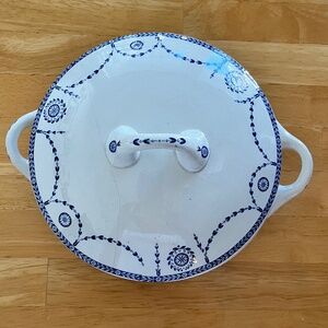 Antique French Blue BONAPARTE Soup Tureen -